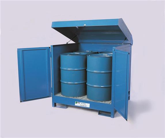 4 Drum Hazmat Locker