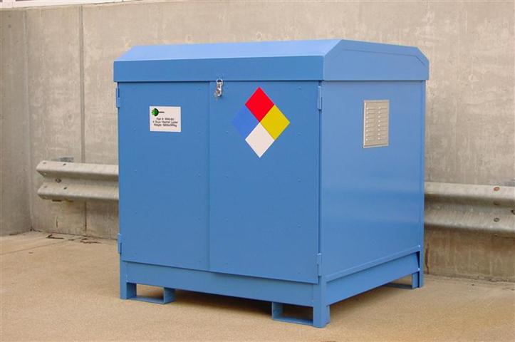 4 Drum Hazmat Locker - Image 2