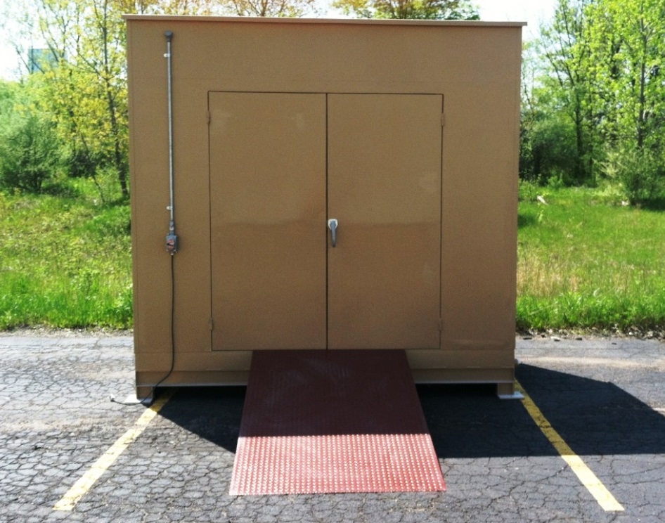 12-Drum Non-Fire Rated Hazmat Storage Building